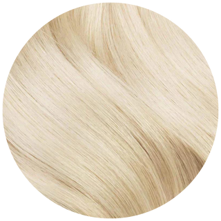 Hair extensions platinum blonde #60 ,#10 - Barley Blonde