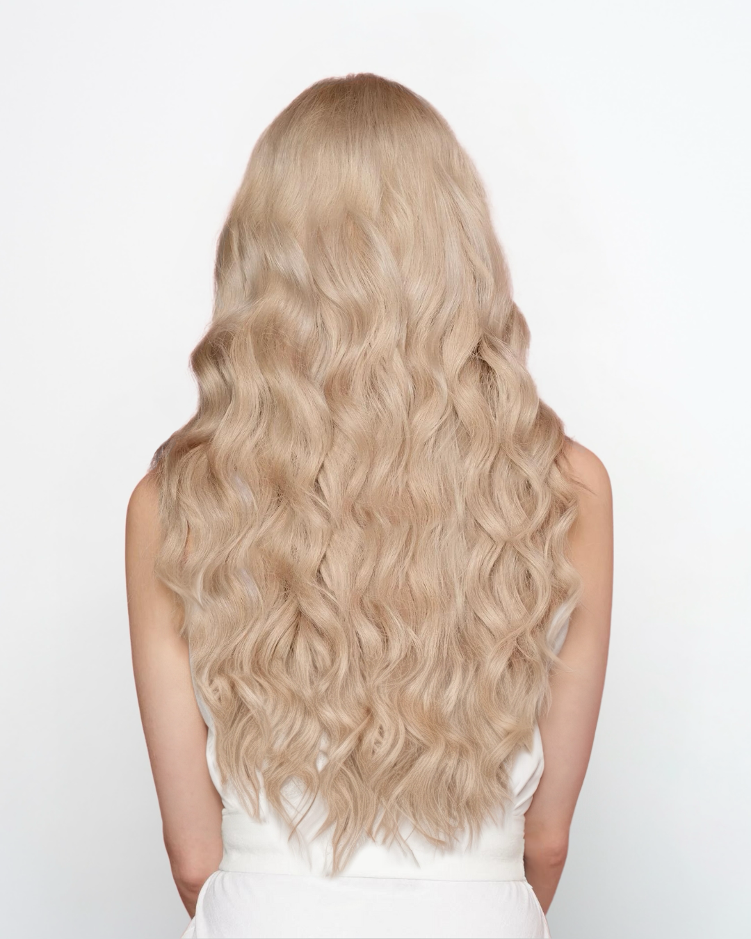 Ash Blonde #18A - 100% Virgin Hair