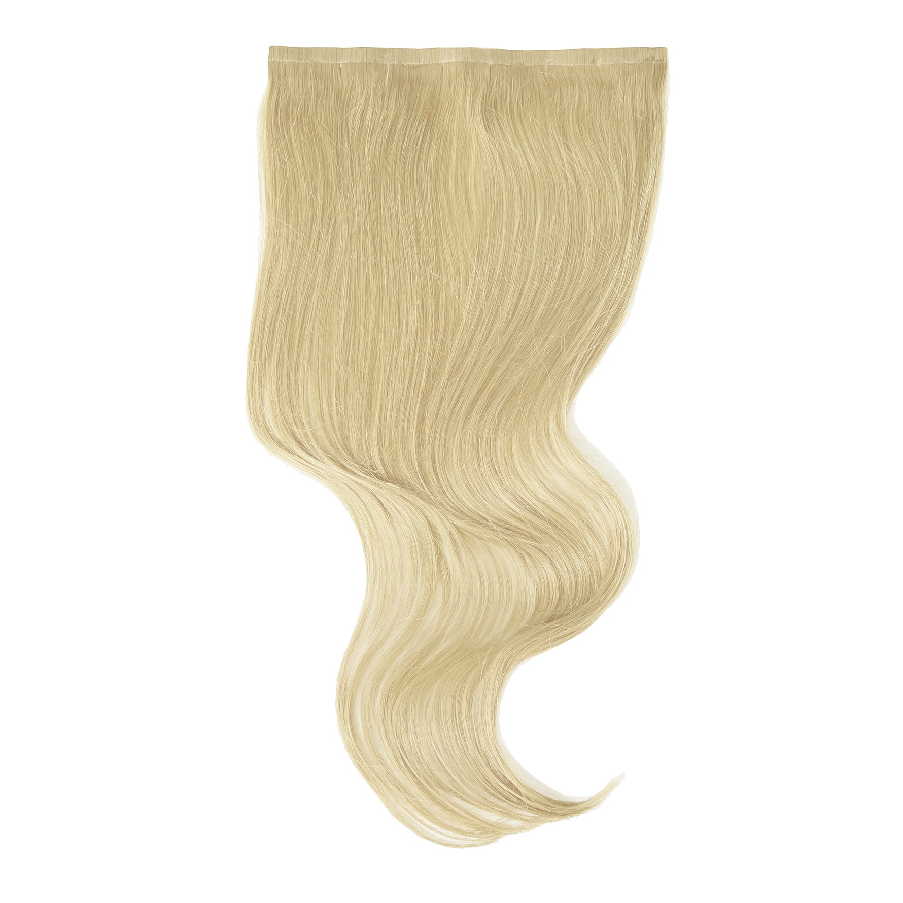 Extra Piece Buttercream Blonde #60 (FINAL SALE NO RETURNS) light blonde smooth hair extension piece