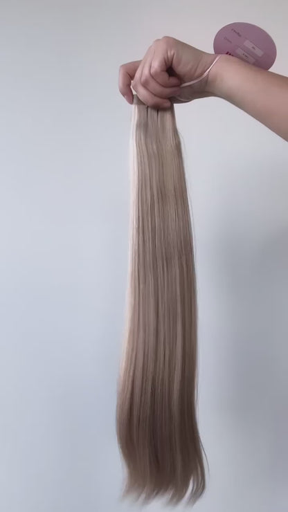 Ash Blonde #18A - 100% Virgin Hair