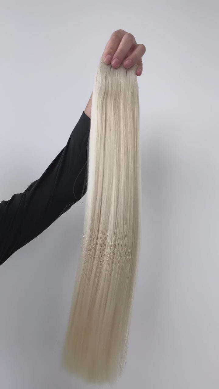 Platinum Blonde - Muse DIY Tape-In Extensions (100% Remy Human Hair)