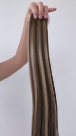 Dark Brown & Blonde Mix 