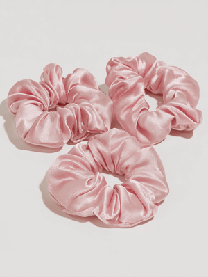 Satin Scrunchie Set